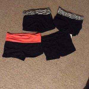 Bundle of Yoga shorts