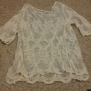 Long Lace T-Shirt