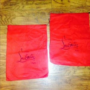 Christian louboutin dust cover (set of 2)