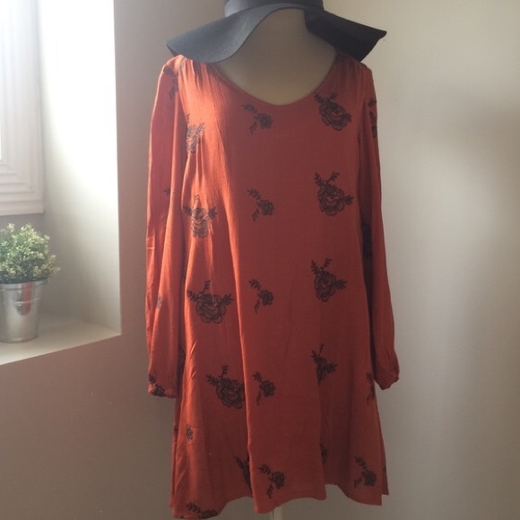 Free People Embroidered Austin Dress