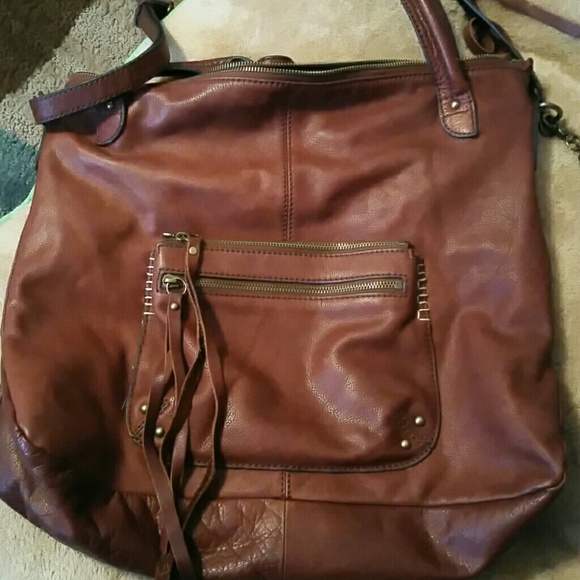 Lucky Brand Leather Crossbody Bag