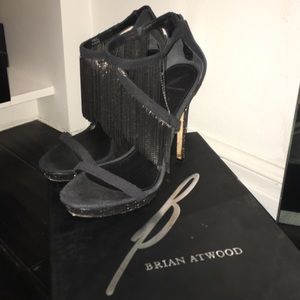 Beautiful fringe heels