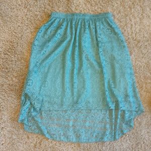 Turqouise Skirt