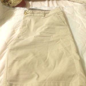Dockers women's khaki shorts knee length