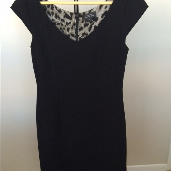 Tahari black dress