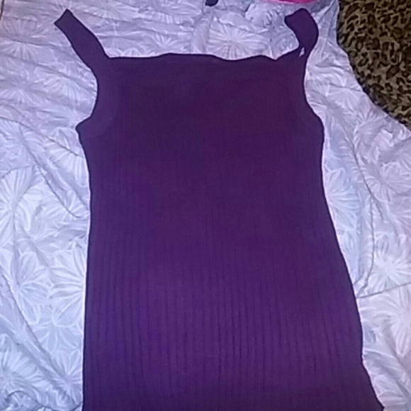 Short sleeve grape colored shirt