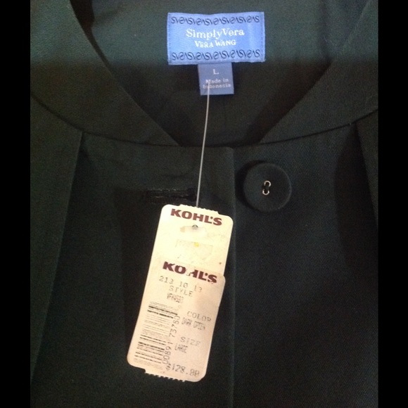 Simply Vera Vera Wang Trench Coat - Picture 2 of 4