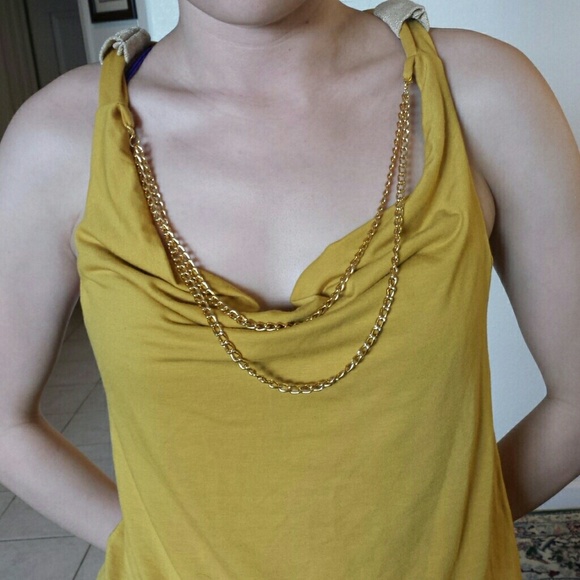 SALE was $25 Yellow dress  S and M - Picture 2 of 4