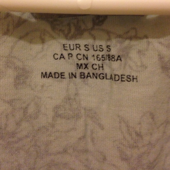 Black and light blue H&M tank top - Picture 3 of 4