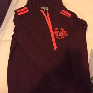 Burgundy VS PINK sweater