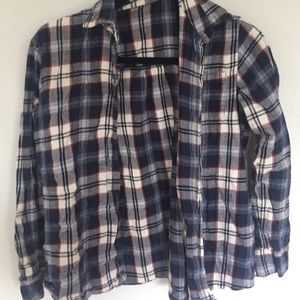 Blue Brandy Melville Flannel *reserved*