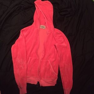 Coral Juicy Couture Hoodie