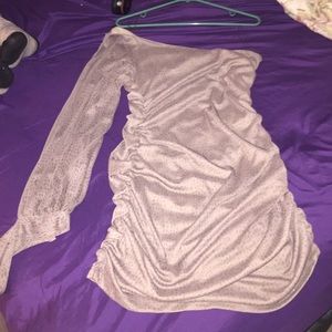 Strapless formal dress