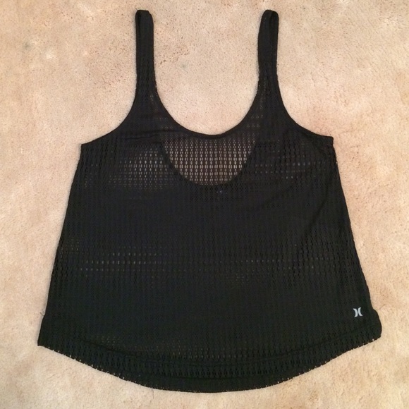 Hurley di-cut top