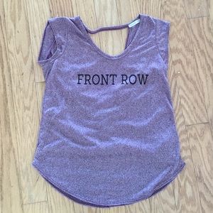 'font row' top