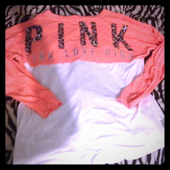 Love pink bling cheetah shirt - Picture 1 of 2