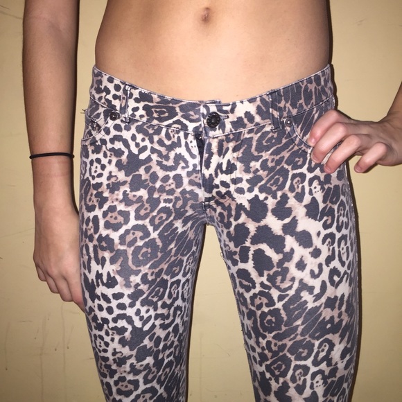 Cheetah jeans