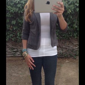 Grey blazer