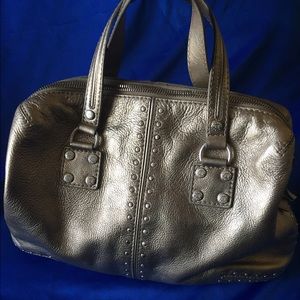 Michael Kors medum purse 15" long by 11" tall.