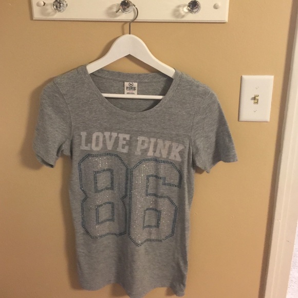 Gray VS Rhinestone Tee!