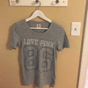 Gray VS Rhinestone Tee!