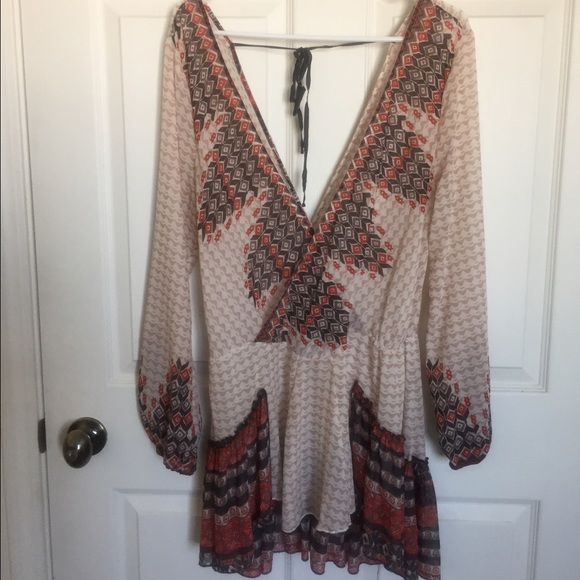 Free People Long Shirt