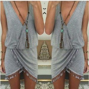 Sexy mini summer dress/swimsuit coverup