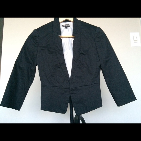 Express 3/4 sleeve blazer
