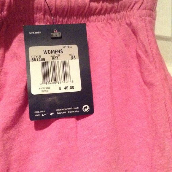 NWT Nike purple adjustable shorts - Picture 2 of 2