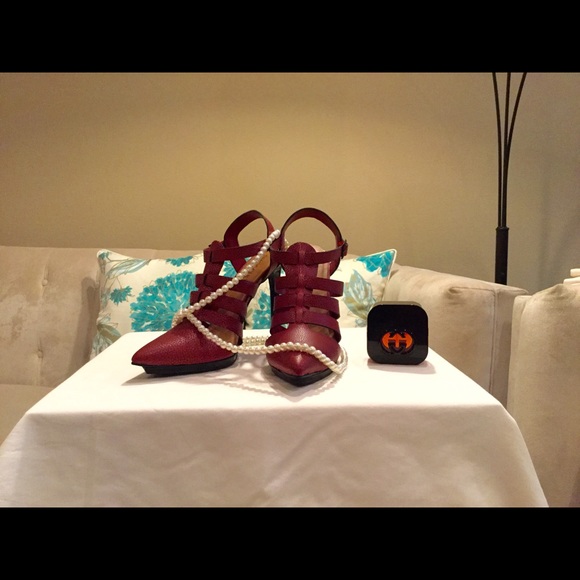 Nasty Gal Shoe Cult Revelry Pump Red