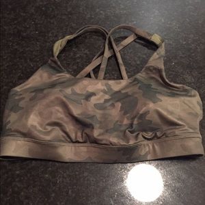 Camo lululemon bra