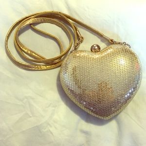 ⚡️V-DAY SALE⚡️Gold Heart Purse💛