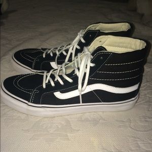 black high top vans