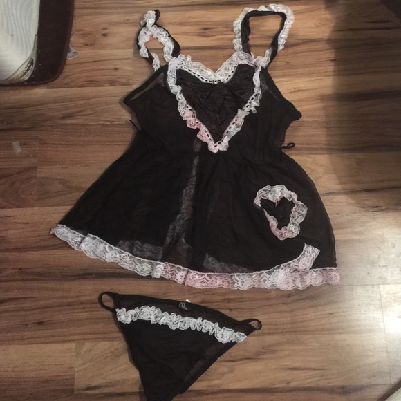 Fashion Bug Other - 2 piece Sexy maid costume/ nightie