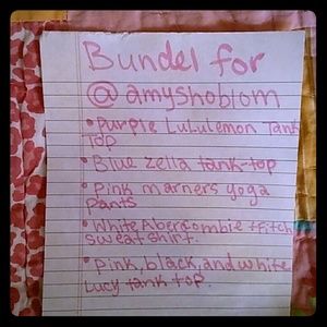 Bundle for @amyshoblom