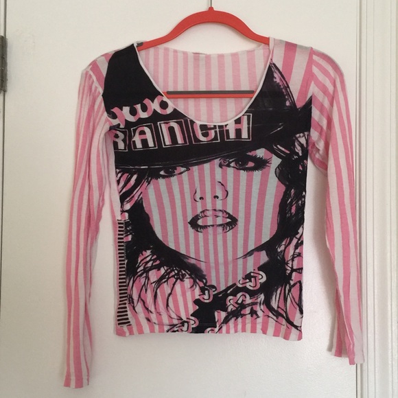 Custo long sleeve top