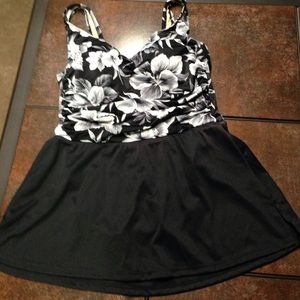 One piece bathing suit