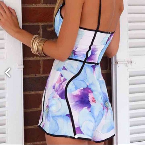 Floral Romper - Picture 2 of 2