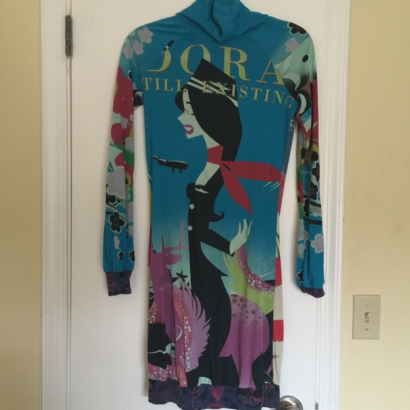 Custo long sleeve dress