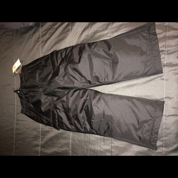 New black snow pants boys 5/6