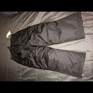 New black snow pants boys 5/6