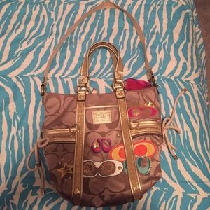 Coach poppy purse