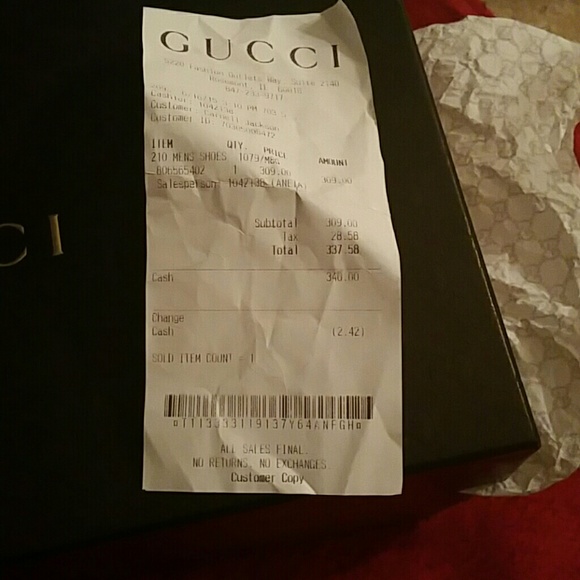 Authentic Gucci Shoes View 4