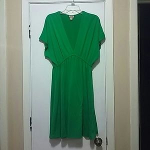 Green dress