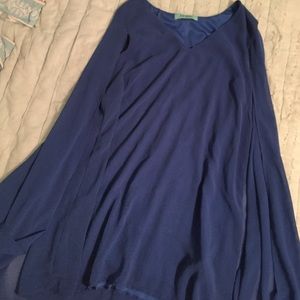 Karlie cape dress