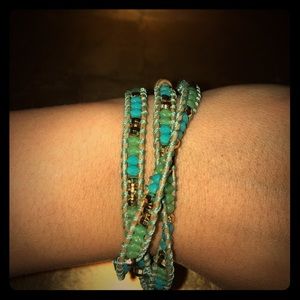 Stella & Dot Wanderlust Triple Wrap Bracelet