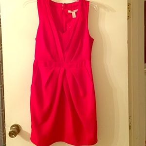 Red formal dress