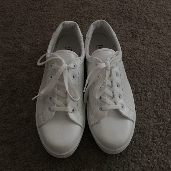 White trainers
