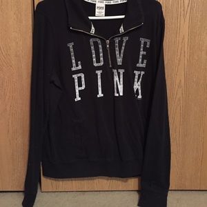 PINK half zip