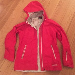Marmot Red Medium rain jacket